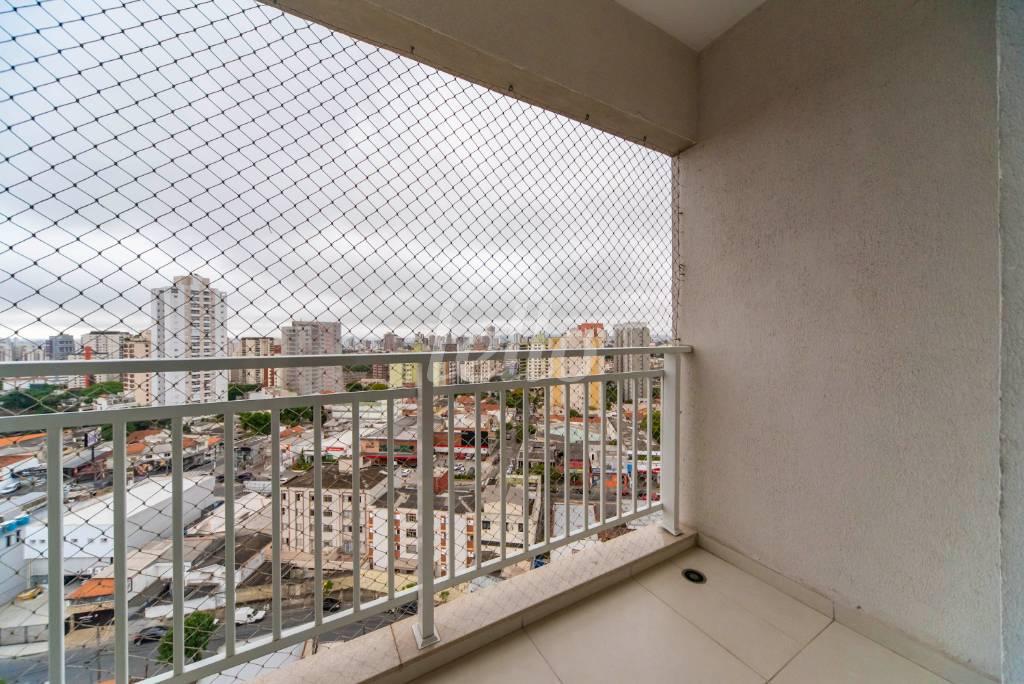 VARANDA DA SUÍTE 1 de Apartamento à venda, Padrão com 126 m², 3 quartos e 3 vagas em Vila Lilica - Santo André