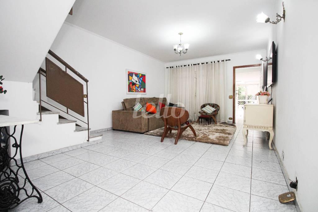 SALA/RECEPÇÃO de Casa para alugar, sobrado com 178 m², e 1 vaga em Vila Gomes Cardim - São Paulo