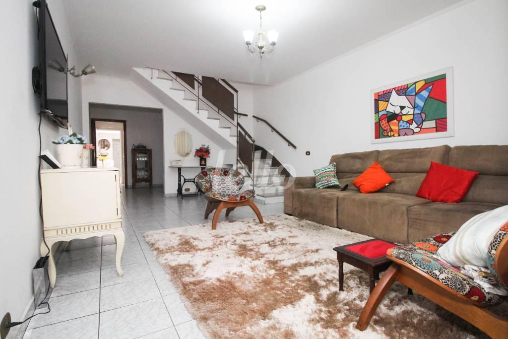 SALA/RECEPÇÃO de Casa para alugar, sobrado com 178 m², e 1 vaga em Vila Gomes Cardim - São Paulo