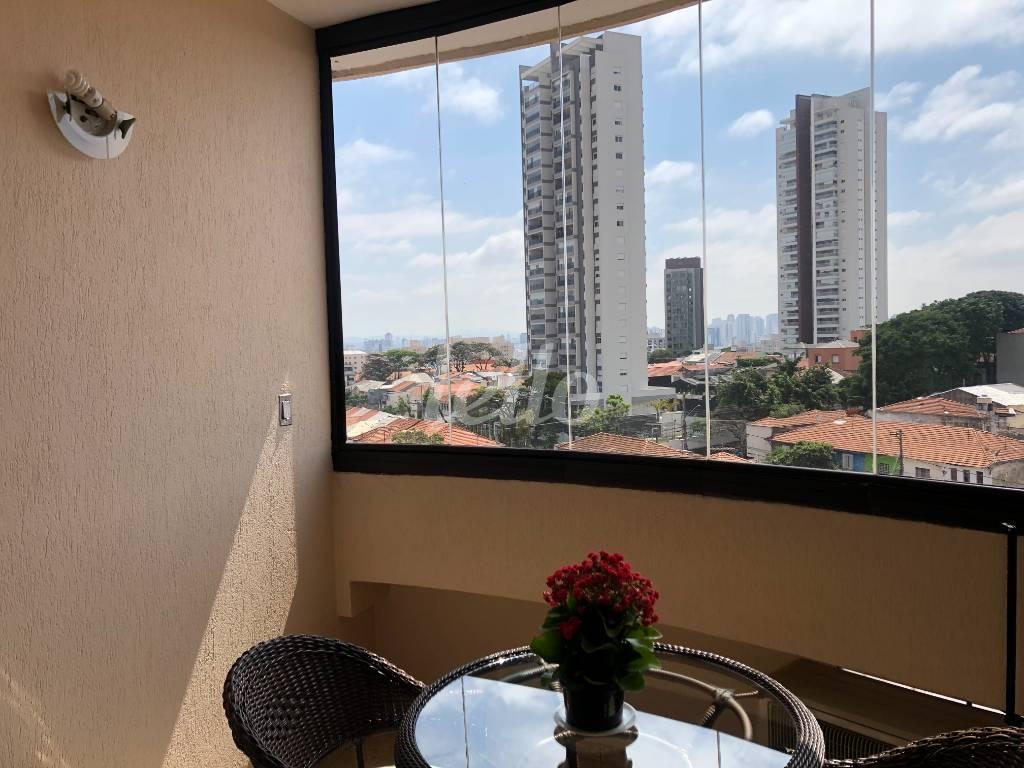 SACADA de Apartamento à venda, Padrão com 86 m², 3 quartos e 1 vaga em Cambuci - São Paulo