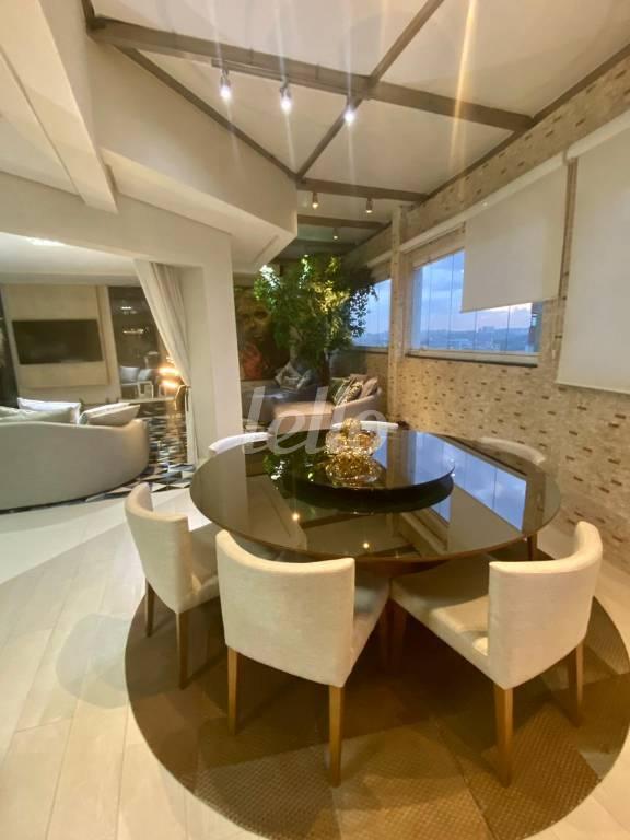 SALA DE JANTAR de Apartamento à venda, Duplex com 198 m², 3 quartos e 3 vagas em Vila Mussolini - São Bernardo do Campo