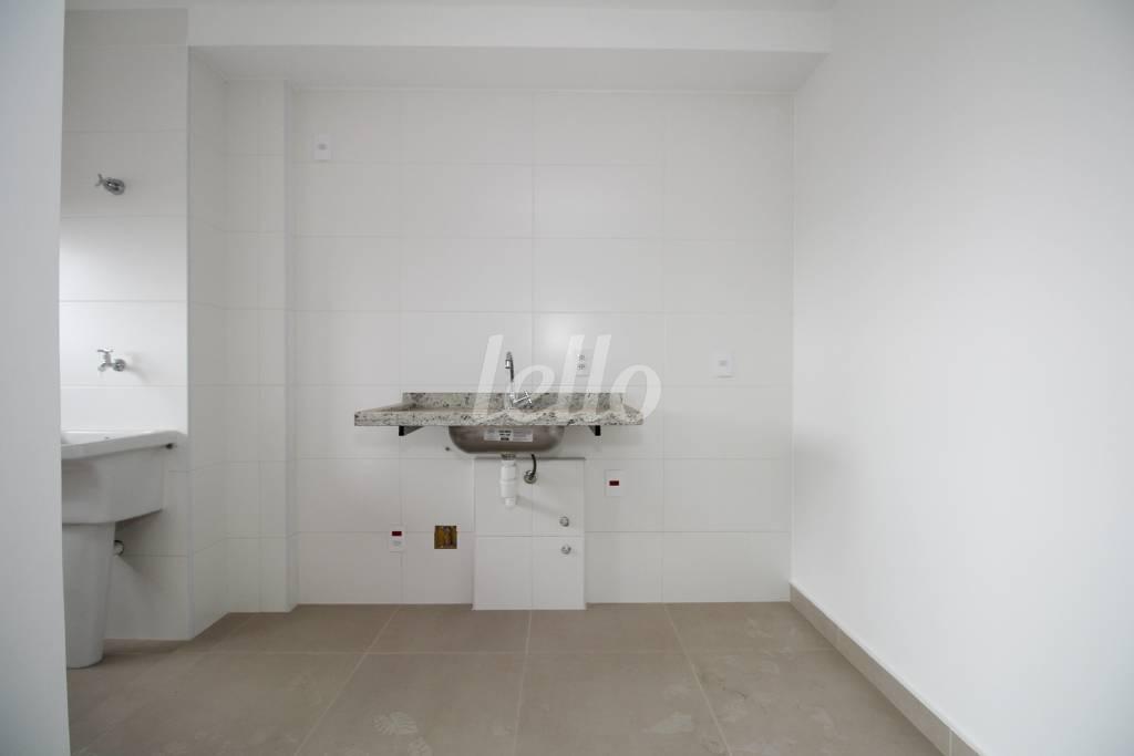 COZINHA de Apartamento à venda, Padrão com 47 m², 2 quartos e 1 vaga em Vila Sacadura Cabral - Santo André
