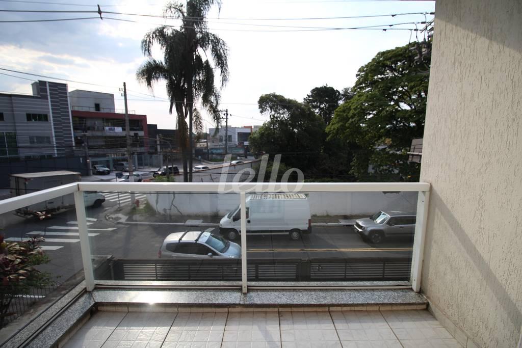 SACADA DO DORMITÓRIO 2 de Casa à venda, sobrado com 196 m², 4 quartos e 7 vagas em Barro Branco - zona Norte - São Paulo