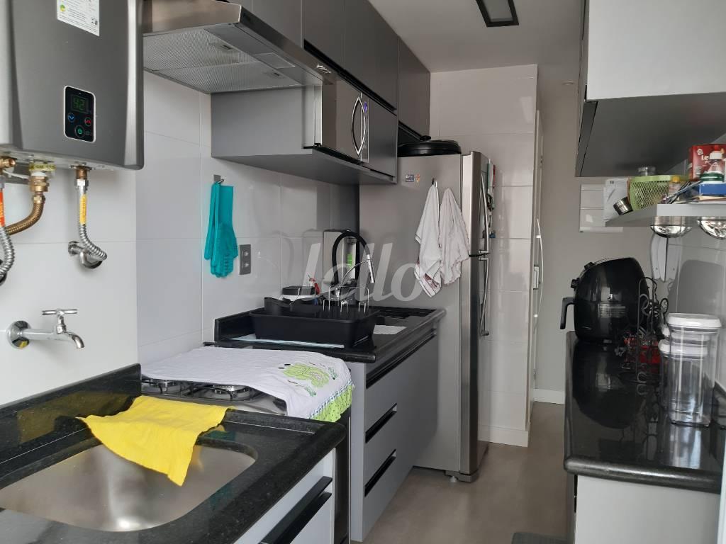 06-COZINHA de Apartamento à venda, Padrão com 46 m², 2 quartos e 1 vaga em Campestre - Santo André