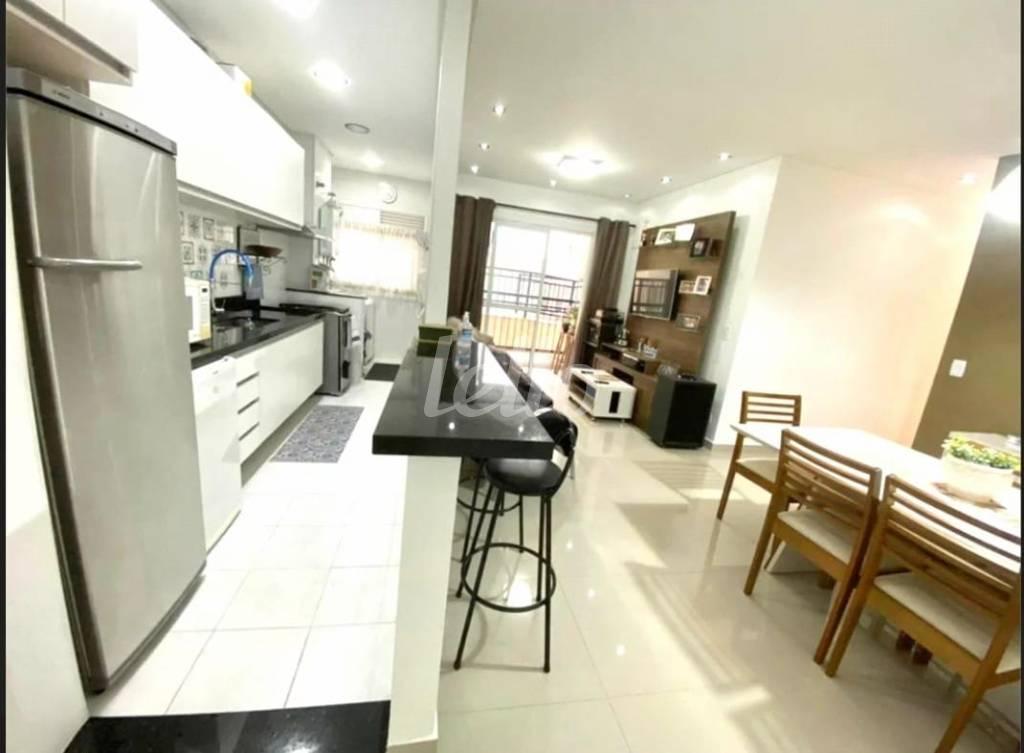 SALAS de Apartamento à venda, Padrão com 78 m², 3 quartos e 1 vaga em Vila Dom Pedro Ii - São Paulo