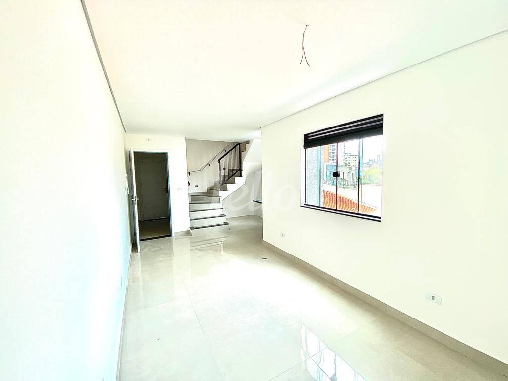 SALA de Apartamento à venda, cobertura - Padrão com 108 m², 2 quartos e 1 vaga em Santa Teresinha - Santo André