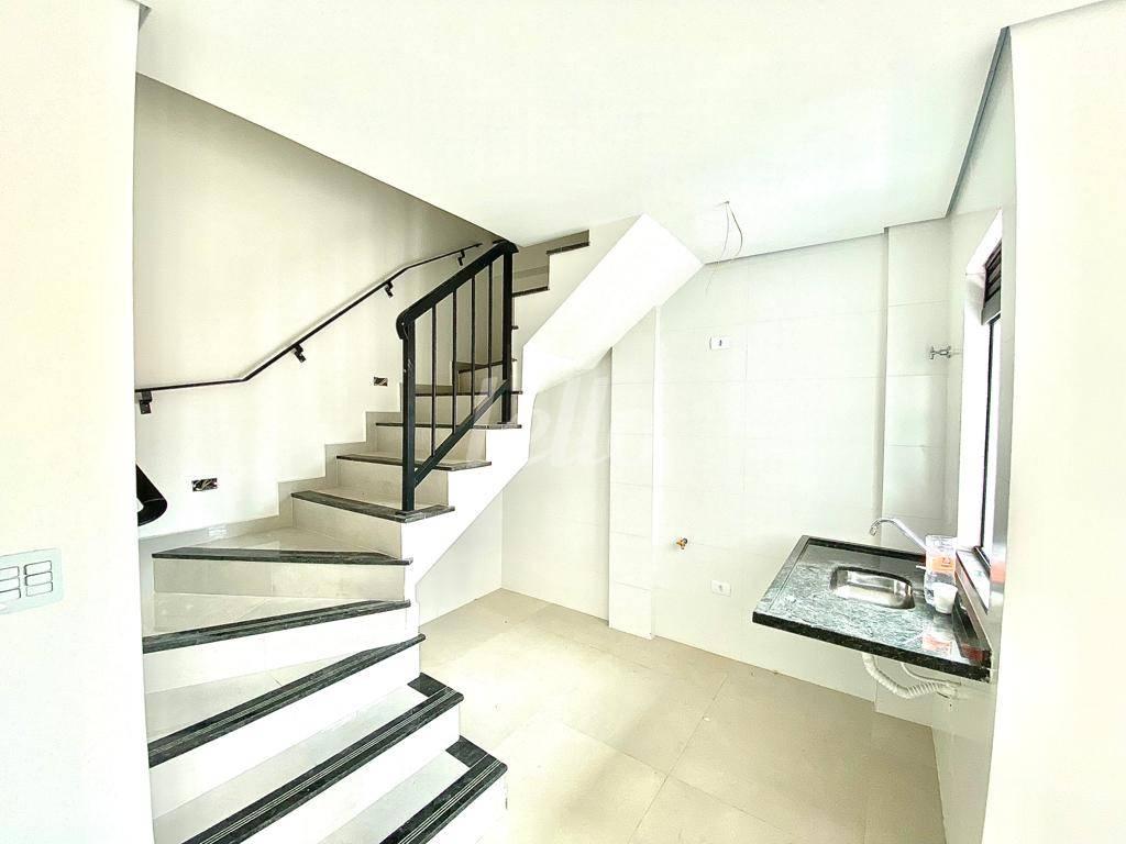 COZINHA de Apartamento à venda, cobertura - Padrão com 108 m², 2 quartos e 1 vaga em Santa Teresinha - Santo André