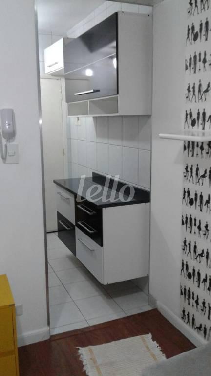 COZINHA de Apartamento à venda, Flat com 38 m², 1 quarto e em Consolação - São Paulo