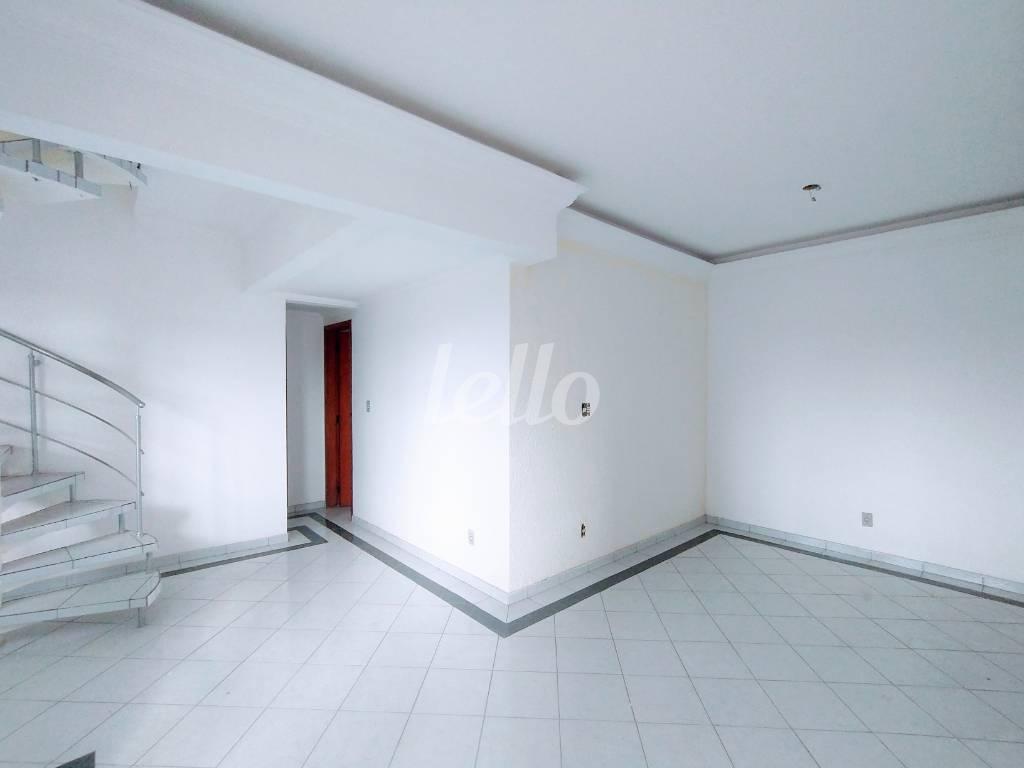 SALA de Apartamento à venda, Duplex com 200 m², 3 quartos e 2 vagas em Vila Independência - São Paulo