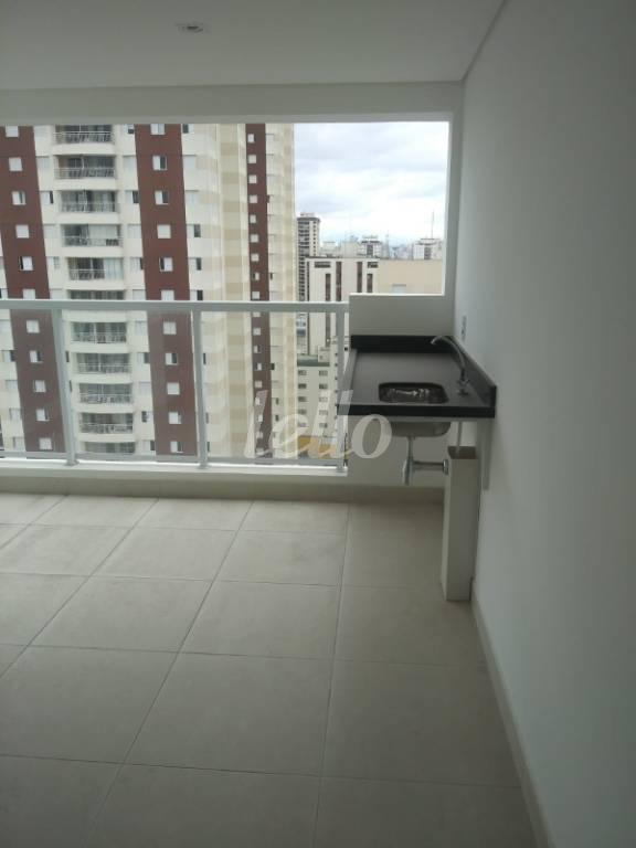 VARANDA de Apartamento à venda, Padrão com 66 m², 2 quartos e 1 vaga em Vila Gomes Cardim - São Paulo