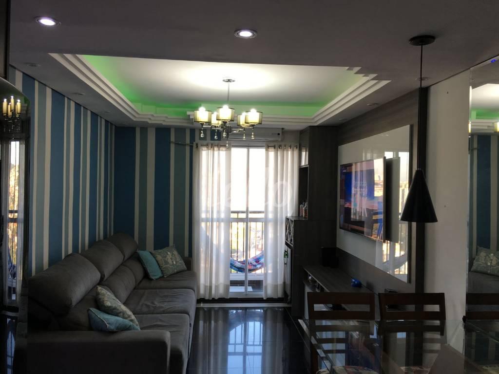 SALA de Apartamento à venda, Padrão com 52 m², 2 quartos e 1 vaga em Vila Homero Thon - Santo André