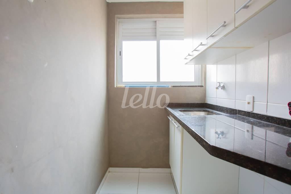 ÁREA DE SERVIÇO de Apartamento à venda, Padrão com 51 m², 1 quarto e 1 vaga em Vila Bela - São Paulo