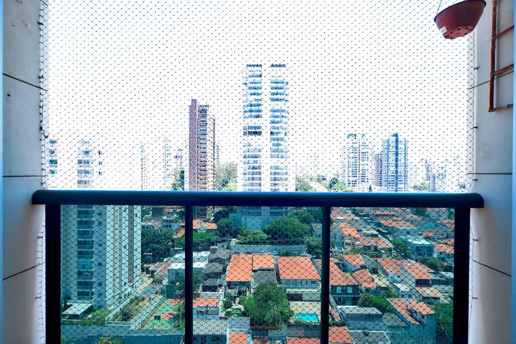 VARANDA DA SALA de Apartamento à venda, Padrão com 77 m², 3 quartos e 2 vagas em Santana - São Paulo