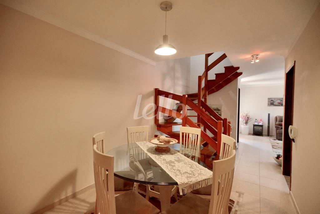 SALA DE JANTAR de Casa à venda, sobrado com 236 m², 3 quartos e 3 vagas em Vila Albertina - São Paulo