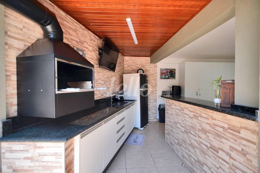 ÁREA GOURMET de Casa à venda, sobrado com 236 m², 3 quartos e 3 vagas em Vila Albertina - São Paulo