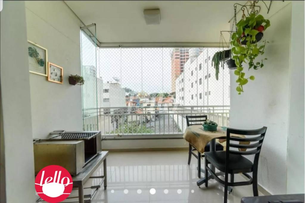 VARANDA de Apartamento à venda, Padrão com 85 m², 2 quartos e 2 vagas em Cerâmica - São Caetano do Sul