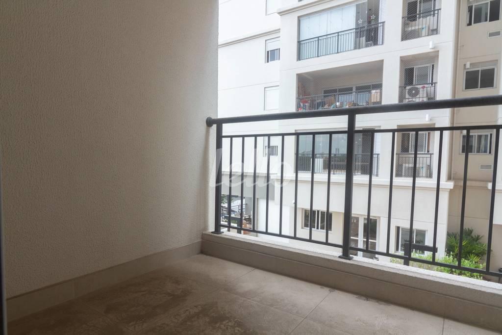 VARANDA de Apartamento à venda, Padrão com 68 m², 2 quartos e 1 vaga em Brás - São Paulo