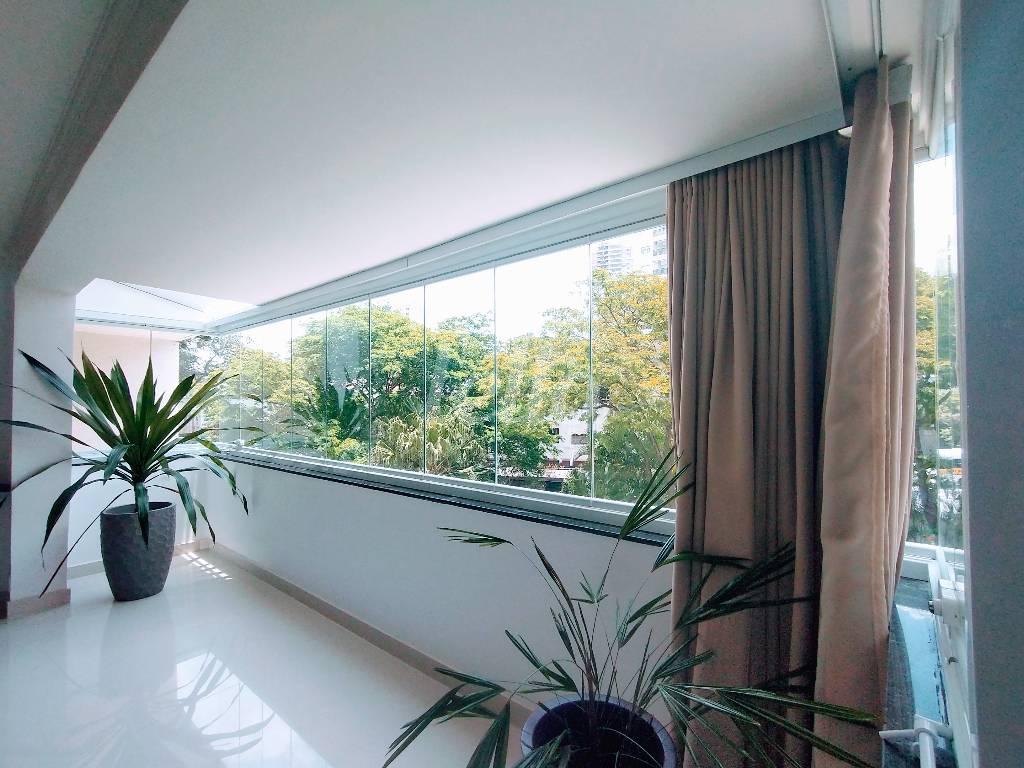 VARANDA INTEGRADA de Apartamento à venda, Padrão com 133 m², 3 quartos e 1 vaga em Parque da Mooca - São Paulo