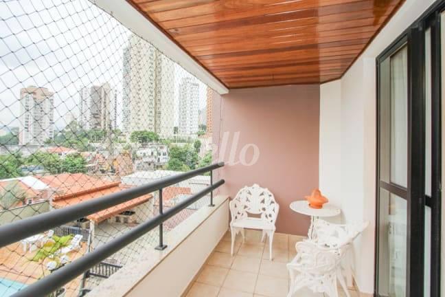 VARANDA de Apartamento à venda, Padrão com 102 m², 3 quartos e 3 vagas em Santana - São Paulo