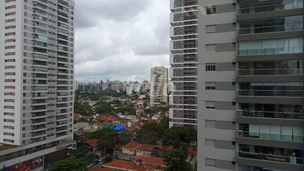 VISTA DO SALÃO de Sala / Conjunto para alugar, Padrão com 266 m², e 8 vagas em Cidade Monções - São Paulo