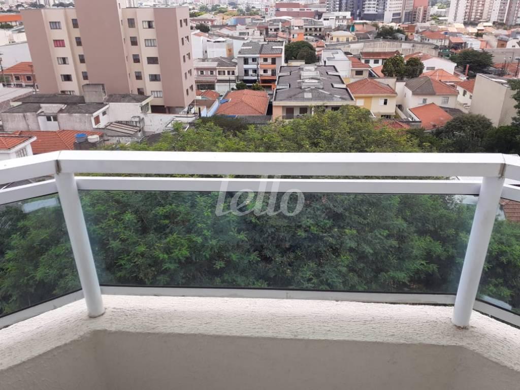 VARANDA de Apartamento à venda, cobertura - Padrão com 126 m², 2 quartos e 2 vagas em Vila Homero Thon - Santo André