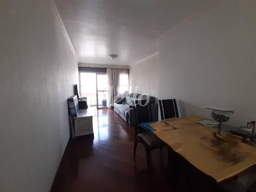 SALA de Apartamento à venda, Padrão com 55 m², 2 quartos e 1 vaga em Mooca - São Paulo