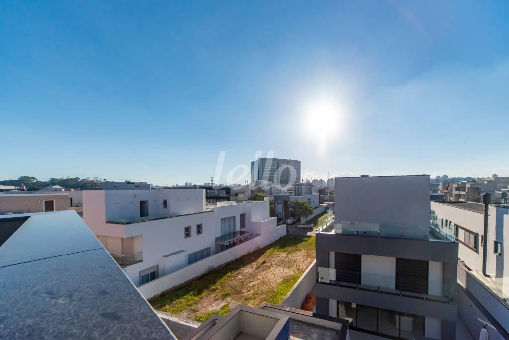 VISTA VARANDA DA COBERTURA de Casa à venda, sobrado com 420 m², 4 quartos e 4 vagas em Cerâmica - São Caetano do Sul