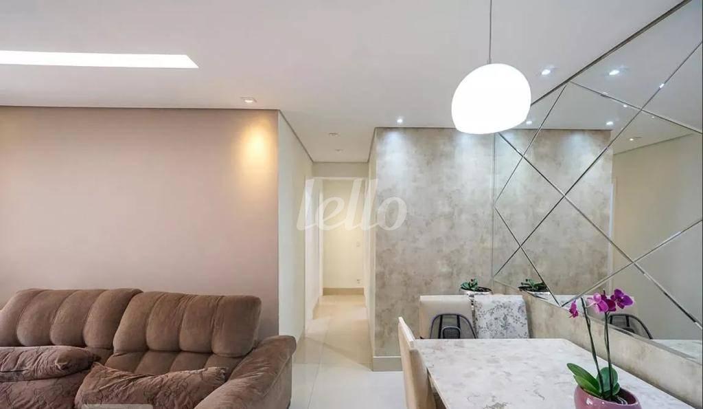 SALA DOIS AMBIENTES de Apartamento à venda, Padrão com 150 m², 3 quartos e 2 vagas em Mooca - São Paulo