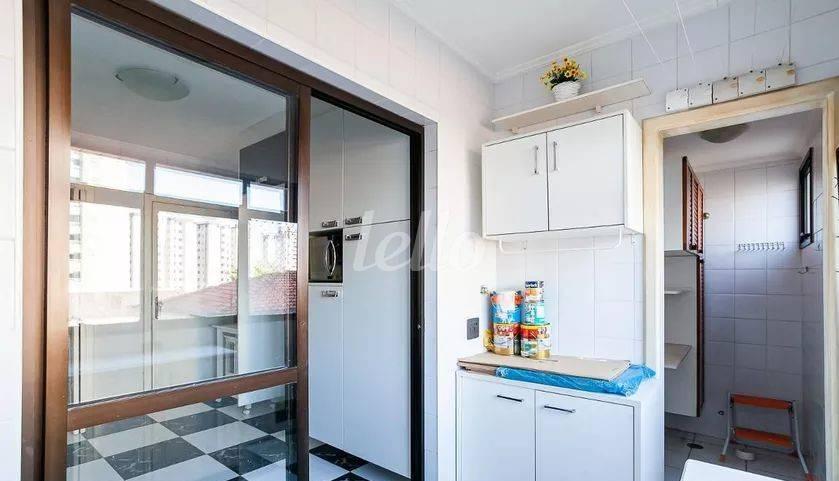 ÁREA DE SERVIÇO de Apartamento à venda, Padrão com 96 m², 3 quartos e 2 vagas em Vila Valparaíso - Santo André