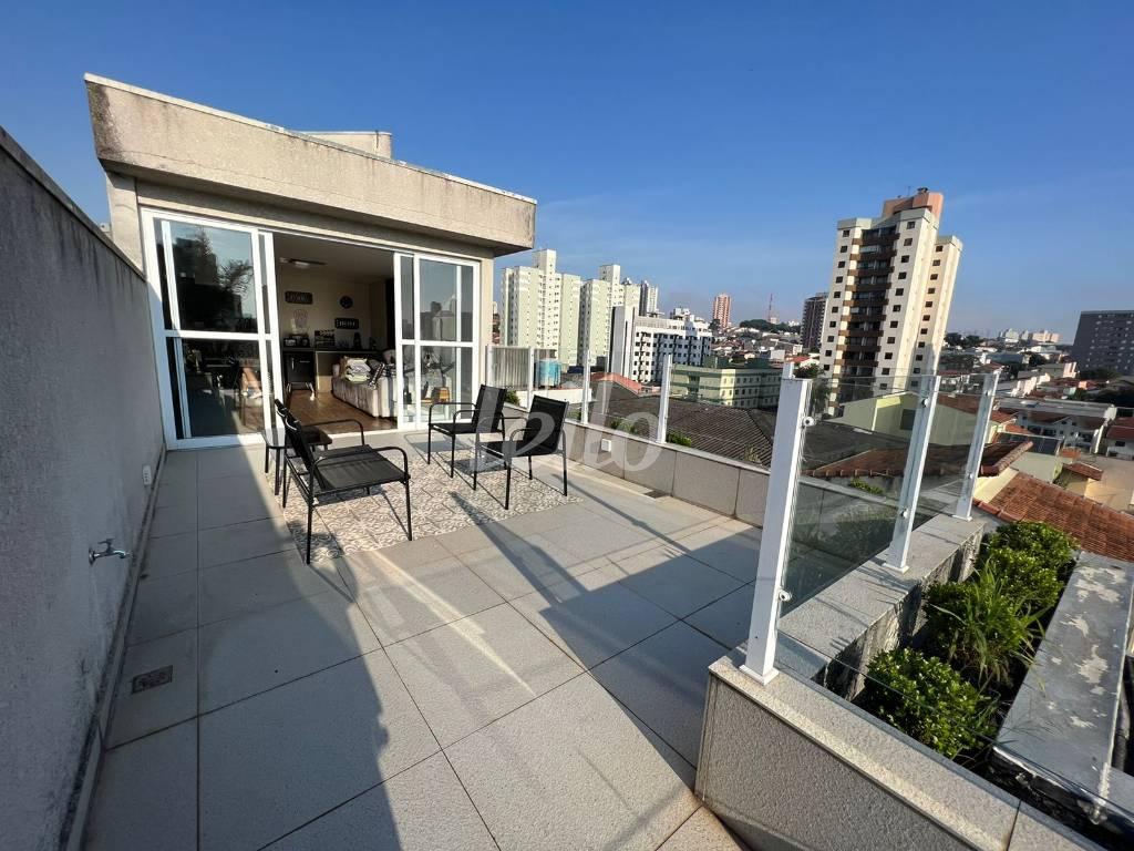 COBERTURA de Casa à venda, sobrado com 328 m², 4 quartos e 3 vagas em Vila Valparaíso - Santo André