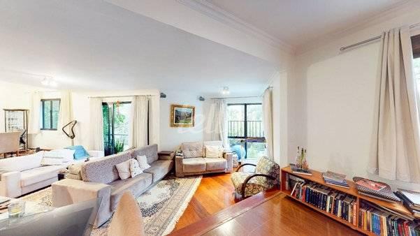 SALA de Apartamento à venda, Padrão com 176 m², 3 quartos e 2 vagas em Indianópolis - São Paulo