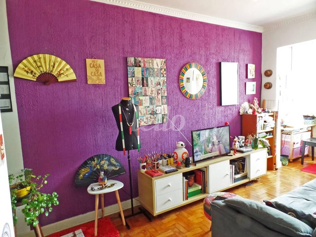 SALA de Apartamento à venda, Padrão com 60 m², 1 quarto e em Santana - São Paulo