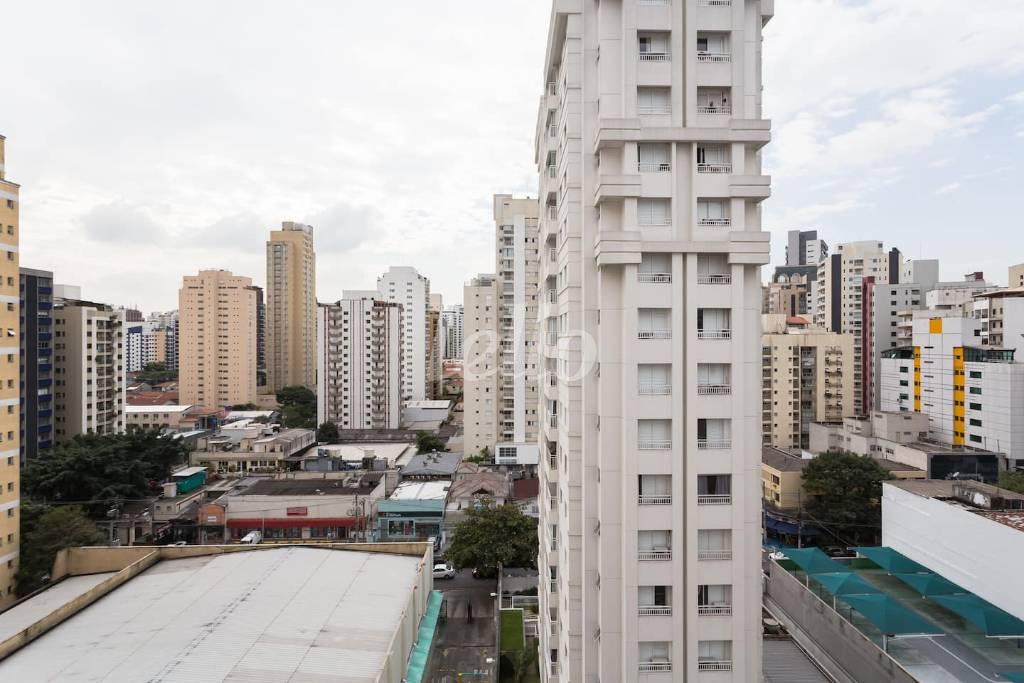 VISTA de Apartamento à venda, Padrão com 57 m², 2 quartos e 1 vaga em Vila Olímpia - São Paulo