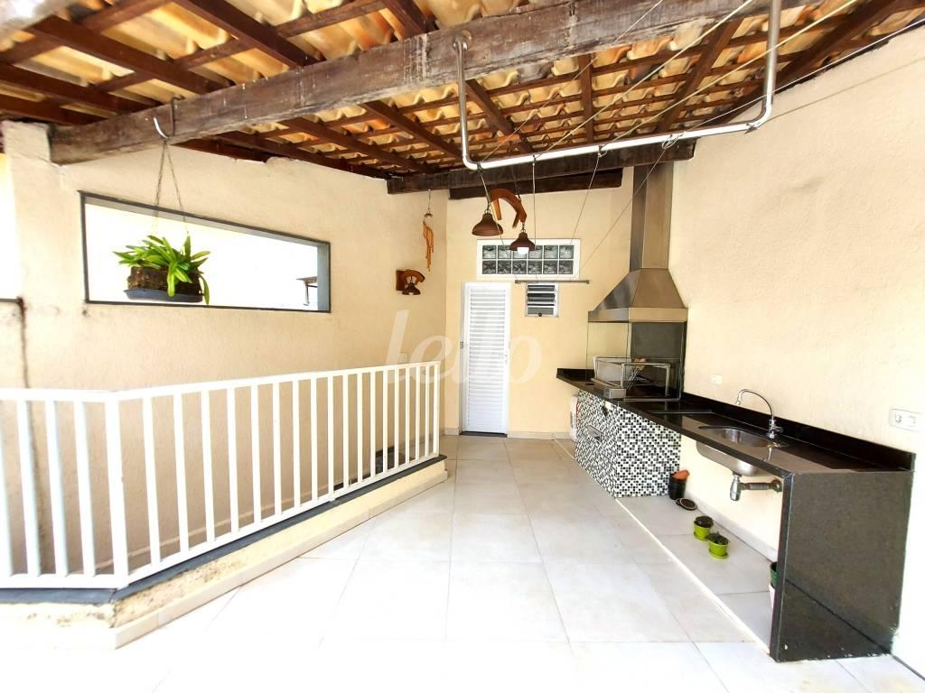 ÁREA GOURMET de Casa à venda, sobrado com 320 m², 3 quartos e 4 vagas em Vila Esperança - São Paulo