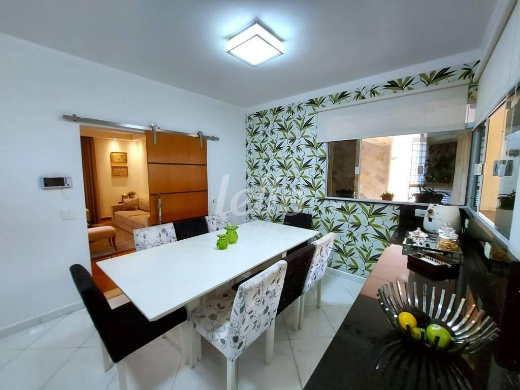 SALA DE JANTAR de Casa à venda, sobrado com 320 m², 3 quartos e 4 vagas em Vila Esperança - São Paulo