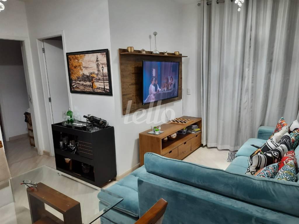 SALA DE ESTAR de Apartamento à venda, Padrão com 70 m², 3 quartos e 2 vagas em Vila Baeta Neves - São Bernardo do Campo