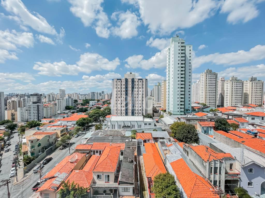 SACADA DA SALA de Apartamento à venda, Padrão com 210 m², 4 quartos e 4 vagas em Vila Clementino - São Paulo