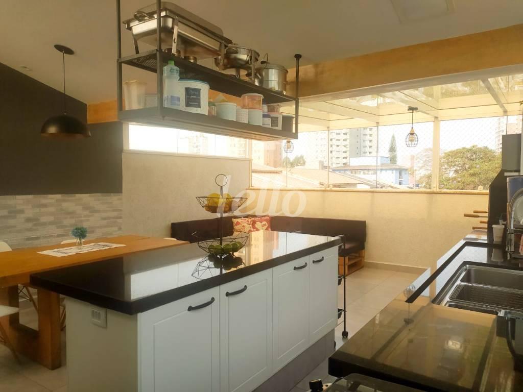 SALA de Apartamento à venda, Padrão com 90 m², 2 quartos e 1 vaga em Vila Bastos - Santo André