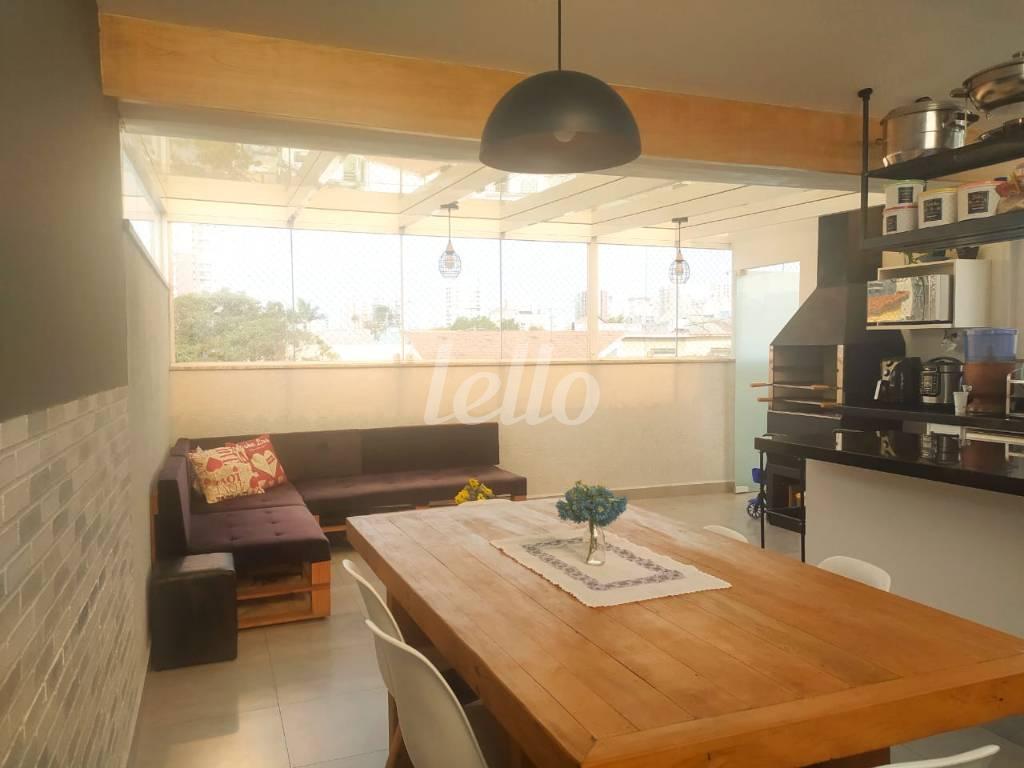 COZINHA de Apartamento à venda, Padrão com 90 m², 2 quartos e 1 vaga em Vila Bastos - Santo André