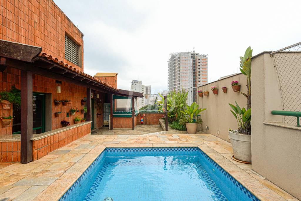 PISCINA de Apartamento à venda, cobertura - Padrão com 346 m², 4 quartos e 5 vagas em Vila Mariana - São Paulo