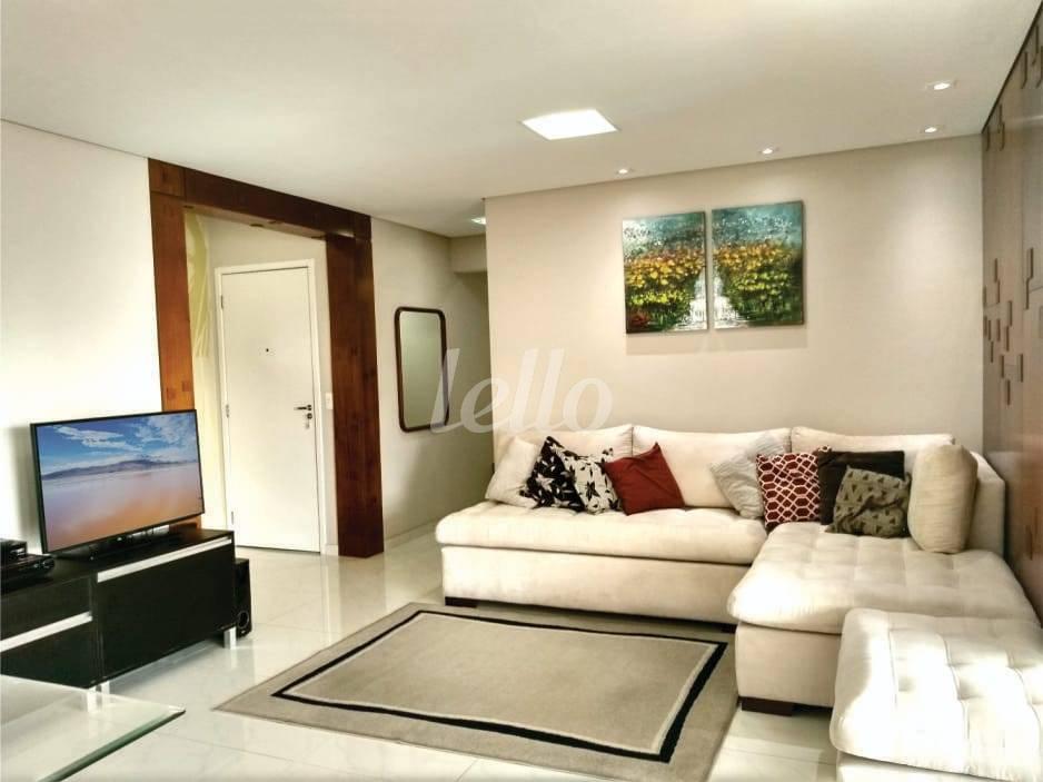 SALA DOIS AMBIENTES de Apartamento à venda, Padrão com 130 m², 3 quartos e 3 vagas em Jardim do Mar - São Bernardo do Campo