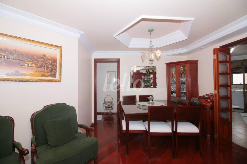 SALA de Apartamento à venda, Padrão com 113 m², 3 quartos e 1 vaga em Mooca - São Paulo