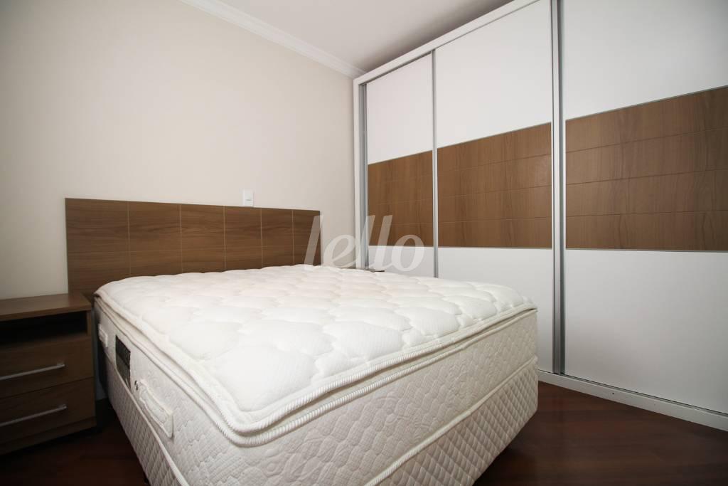 SUÍTE de Apartamento à venda, Padrão com 82 m², 3 quartos e 2 vagas em Vila Alzira - Santo André