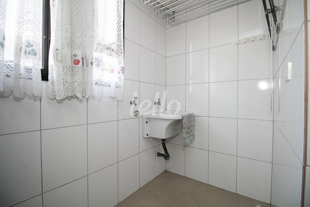 ÁREA DE SERVIÇO de Apartamento à venda, Padrão com 82 m², 3 quartos e 2 vagas em Vila Alzira - Santo André