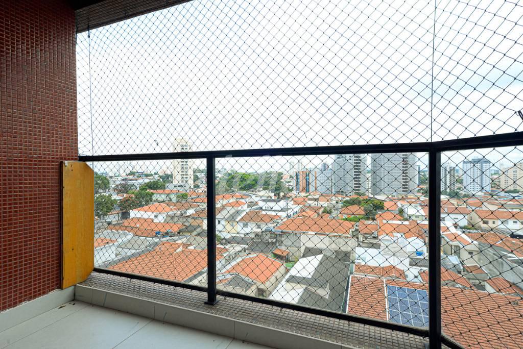 VARANDA DA SALA de Apartamento à venda, Padrão com 70 m², 3 quartos e 2 vagas em Bosque da Saúde - São Paulo