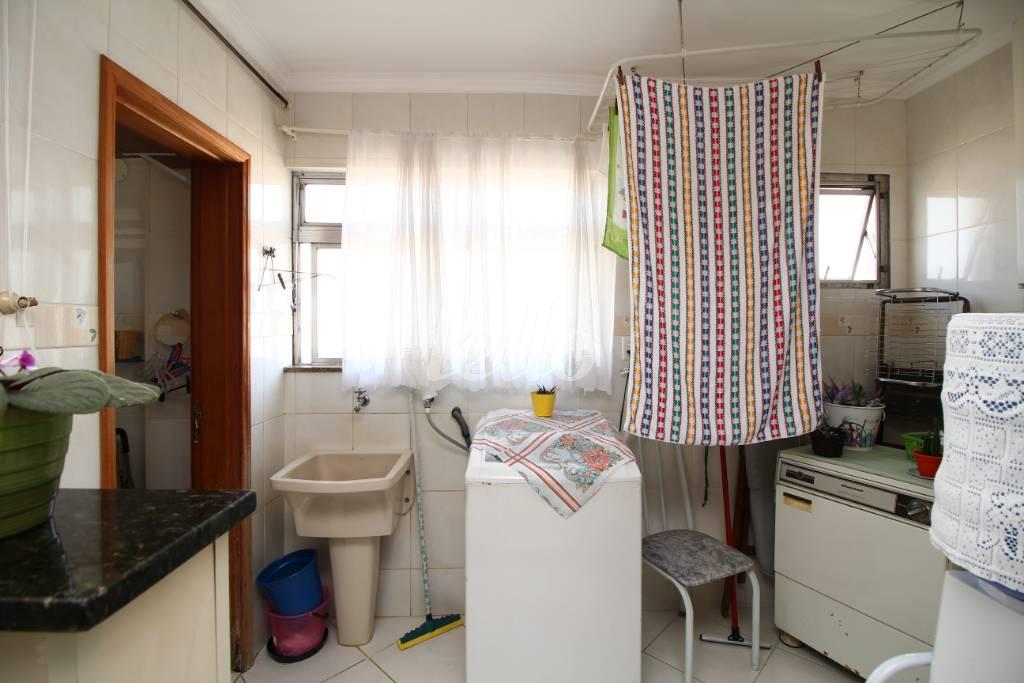 ÁREA DE SERVIÇO de Apartamento à venda, Padrão com 97 m², 3 quartos e 1 vaga em Chácara Mafalda - São Paulo