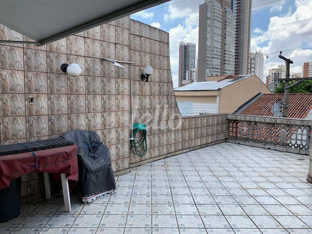VARANDA de Casa à venda, sobrado com 254 m², 3 quartos e 2 vagas em Vila Gomes Cardim - São Paulo