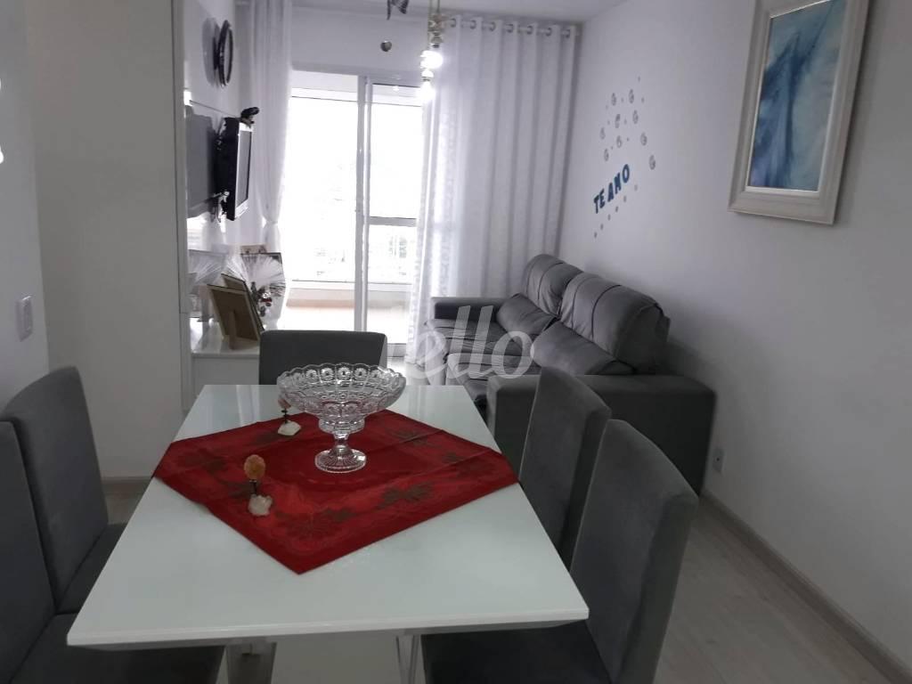 SALA DE JANTAR de Apartamento à venda, Padrão com 63 m², 2 quartos e 1 vaga em Vila Carrão - São Paulo