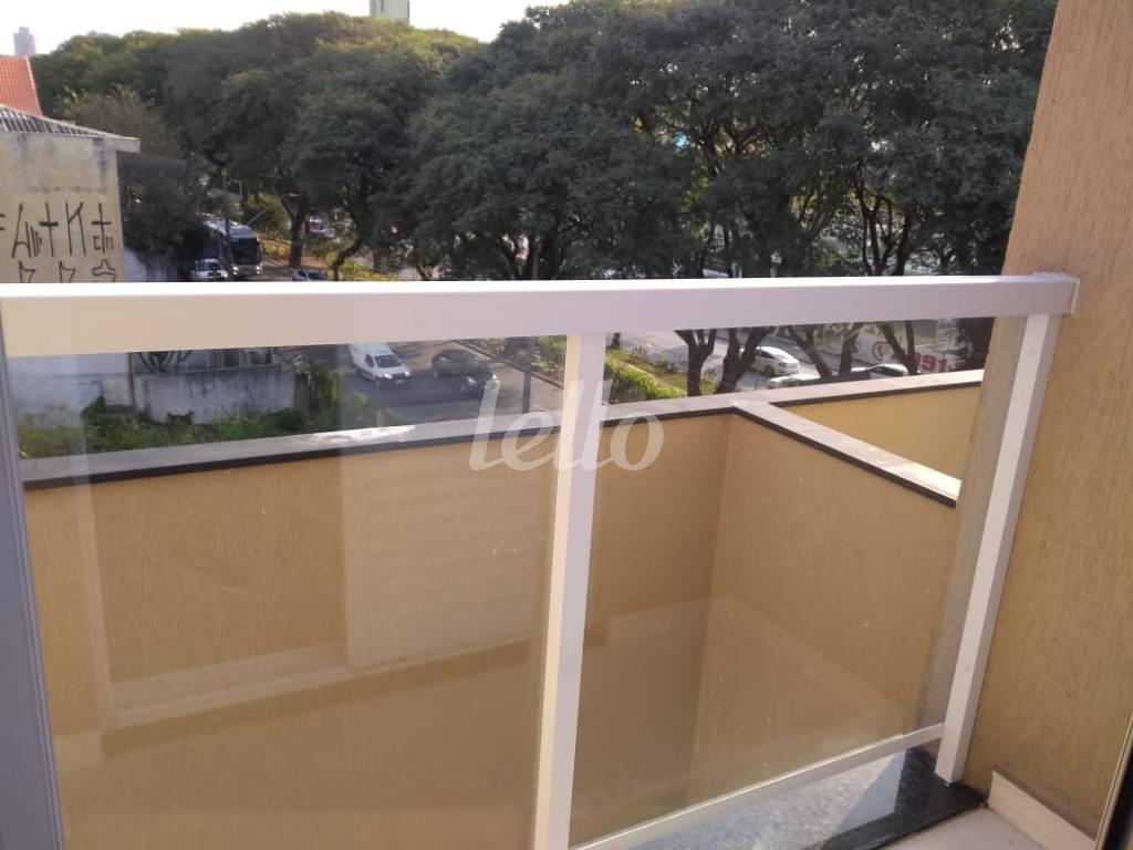 VARANDA SUÍTE de Apartamento à venda, Padrão com 98 m², 2 quartos e 2 vagas em Jardim - Santo André