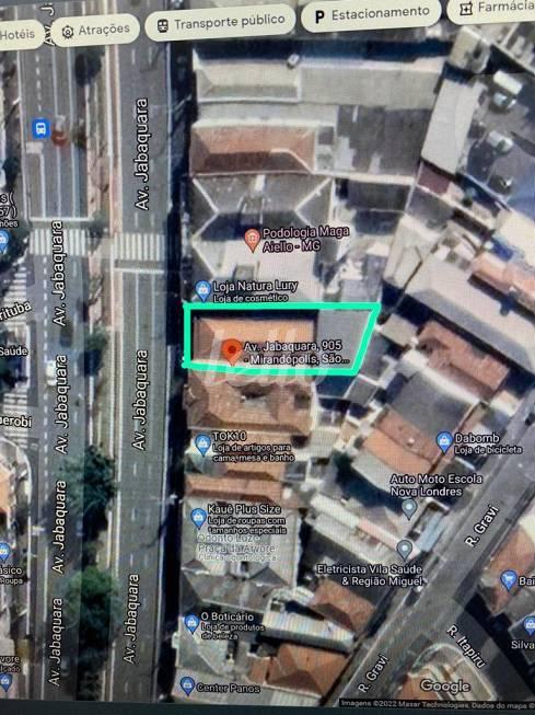 MAPA de Loja à venda, Padrão com 130 m², e em Mirandopolis - São Paulo